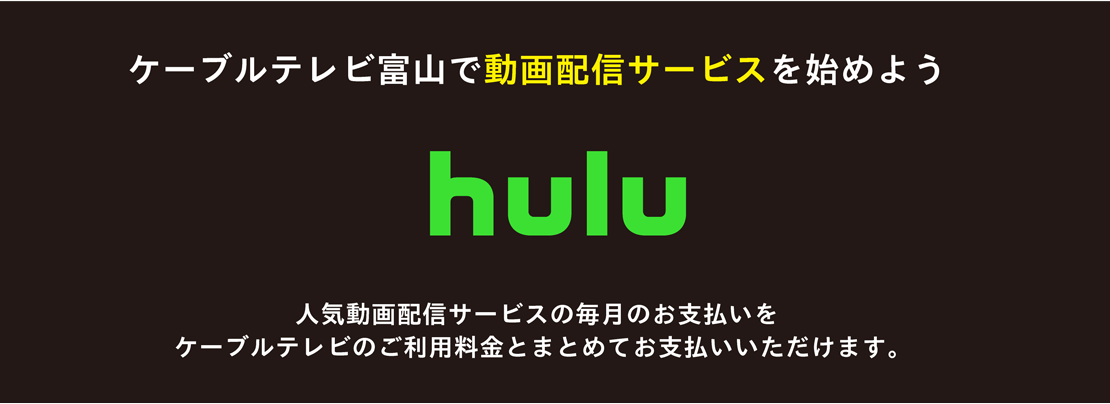 ケーブルテレビ富山で動画配信サービスを始めよう
