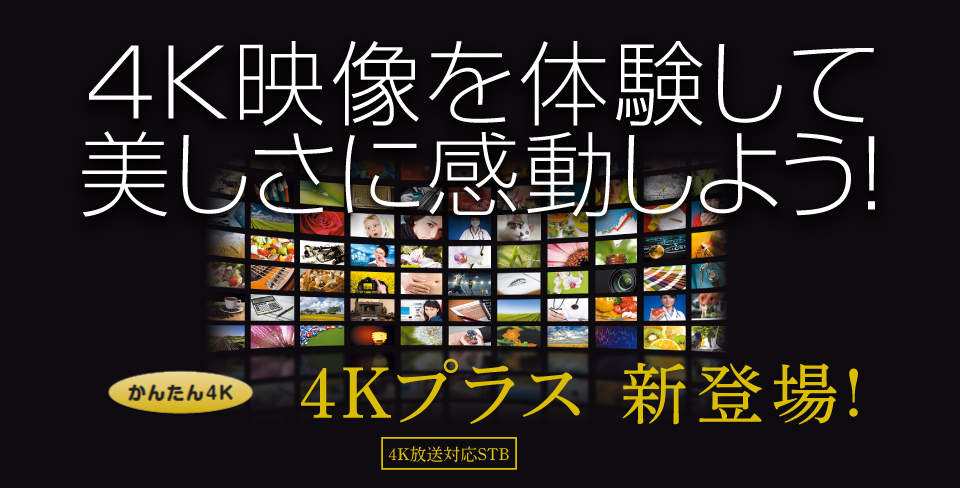 4K映像を体験して美しさに感動しよう！